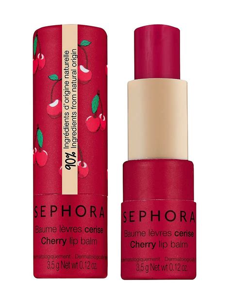 sephora lip balm cherry.